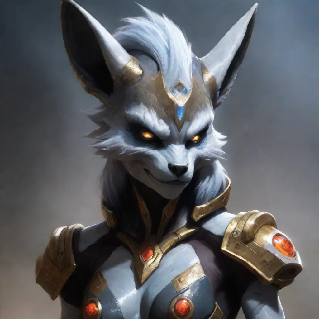 ai amazing seductive protogen awesome portrait 2