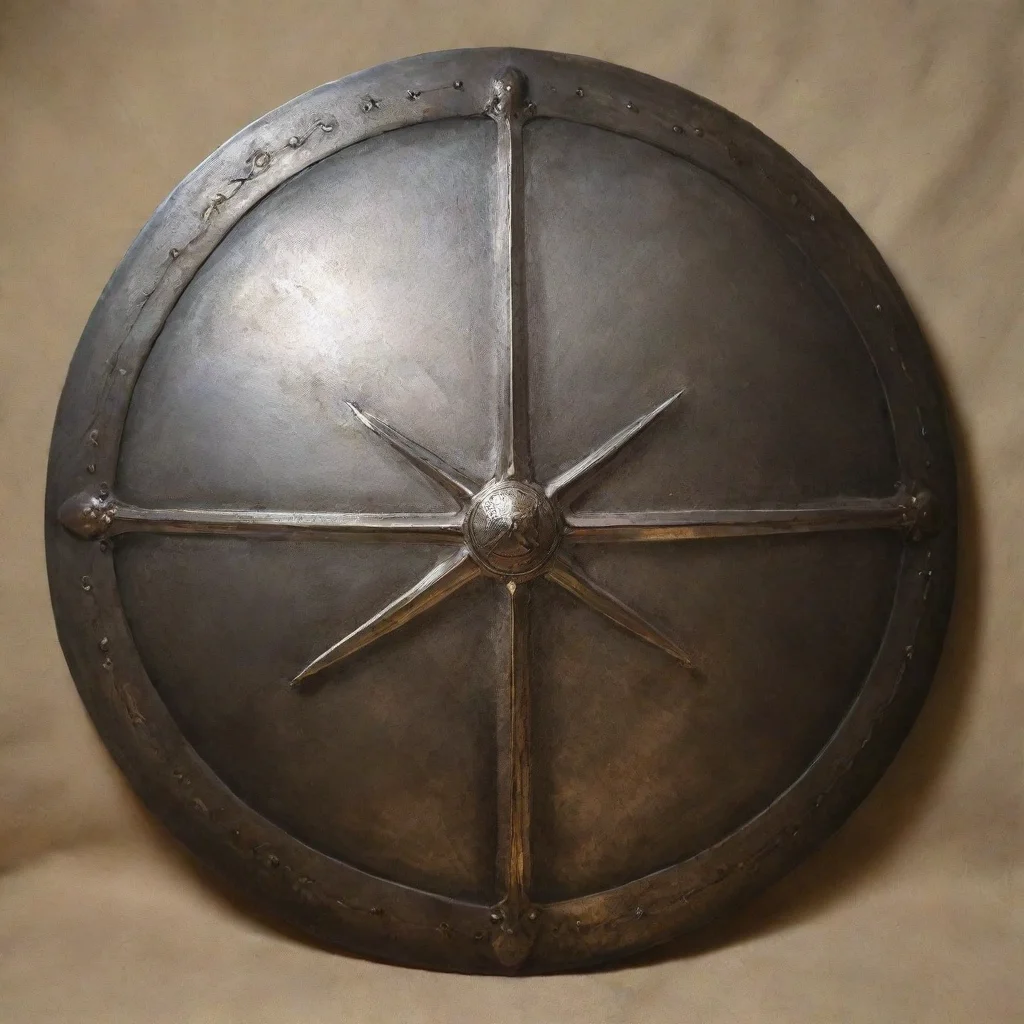 ai amazing shield with drawing of a smiting longsword awesome portrait 2 tall