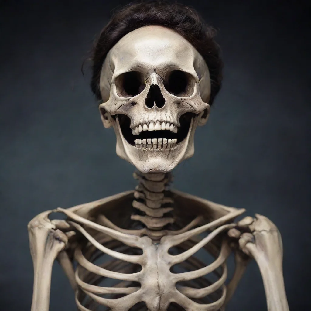 ai amazing skeleton laughingawesome portrait 2