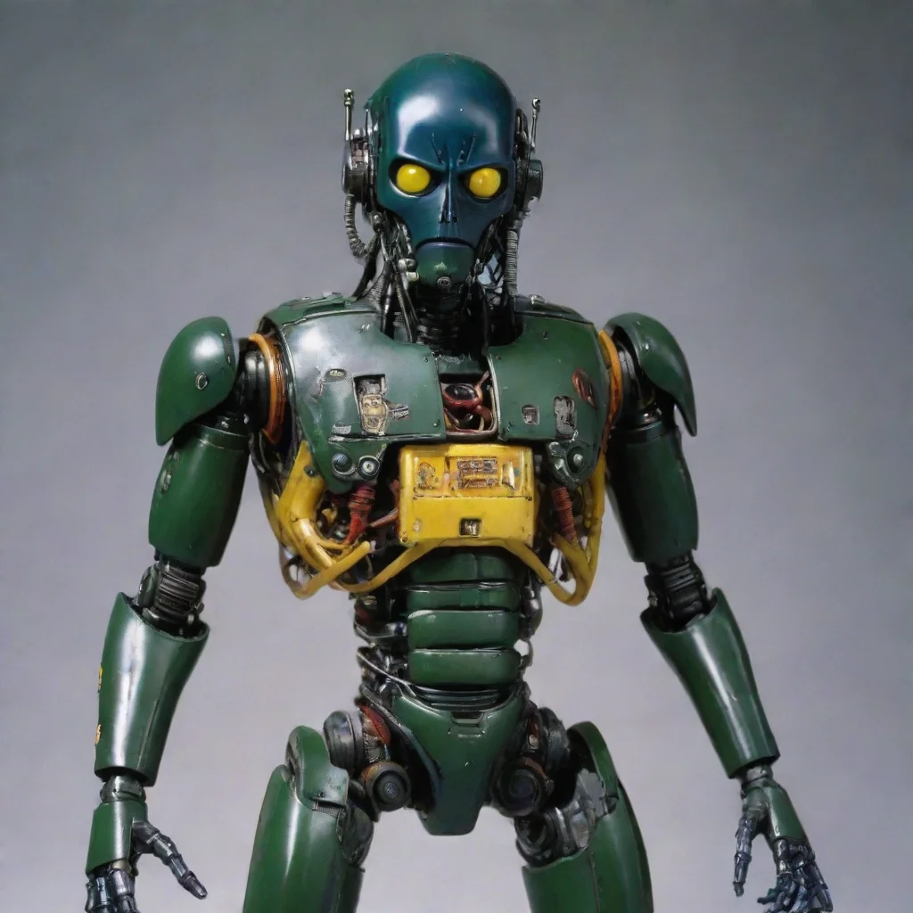  amazingfrom movie event horizon 1997 from movie tetsuo 1989 from movie virus 1999 400lb dark green robot with navy blue 