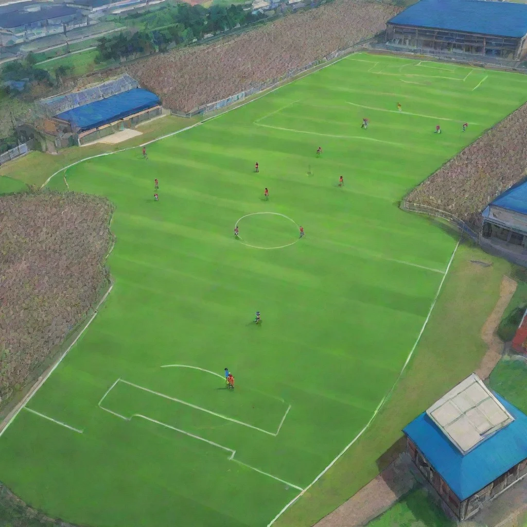 ai amazinginazuma eleven soccer field awesome portrait 2