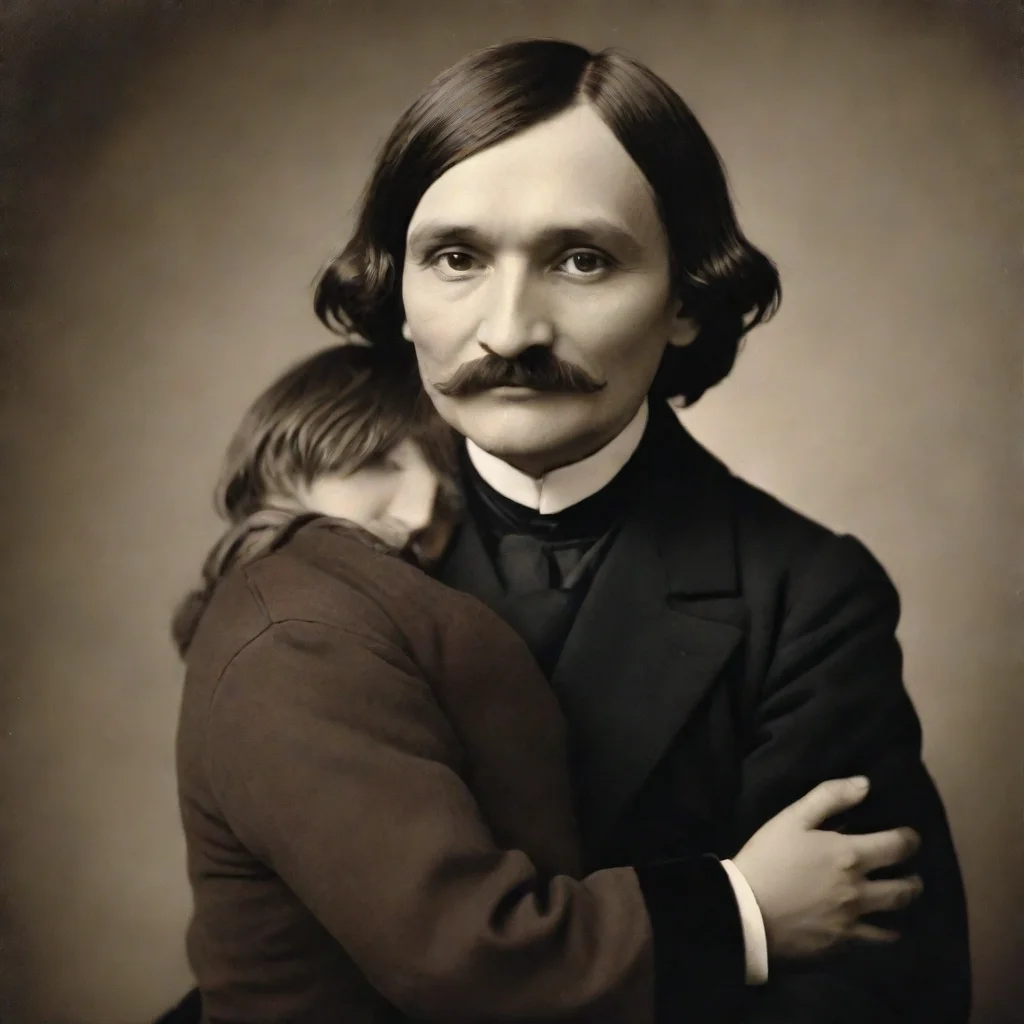  amazingnikolai gogol hugs back i am glad to meet you awesome portrait 2