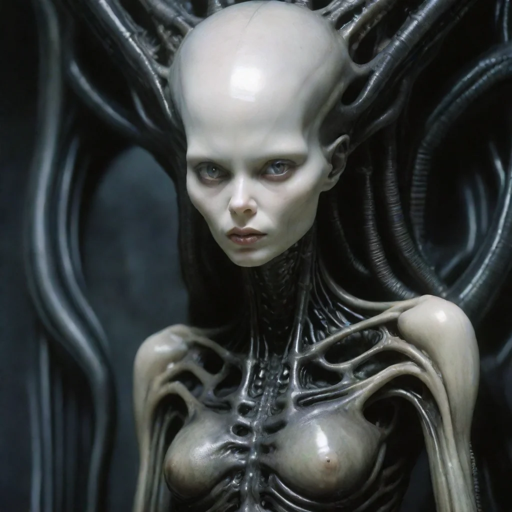 amazingstanding tall alien giger paleskinawesome portrait 2