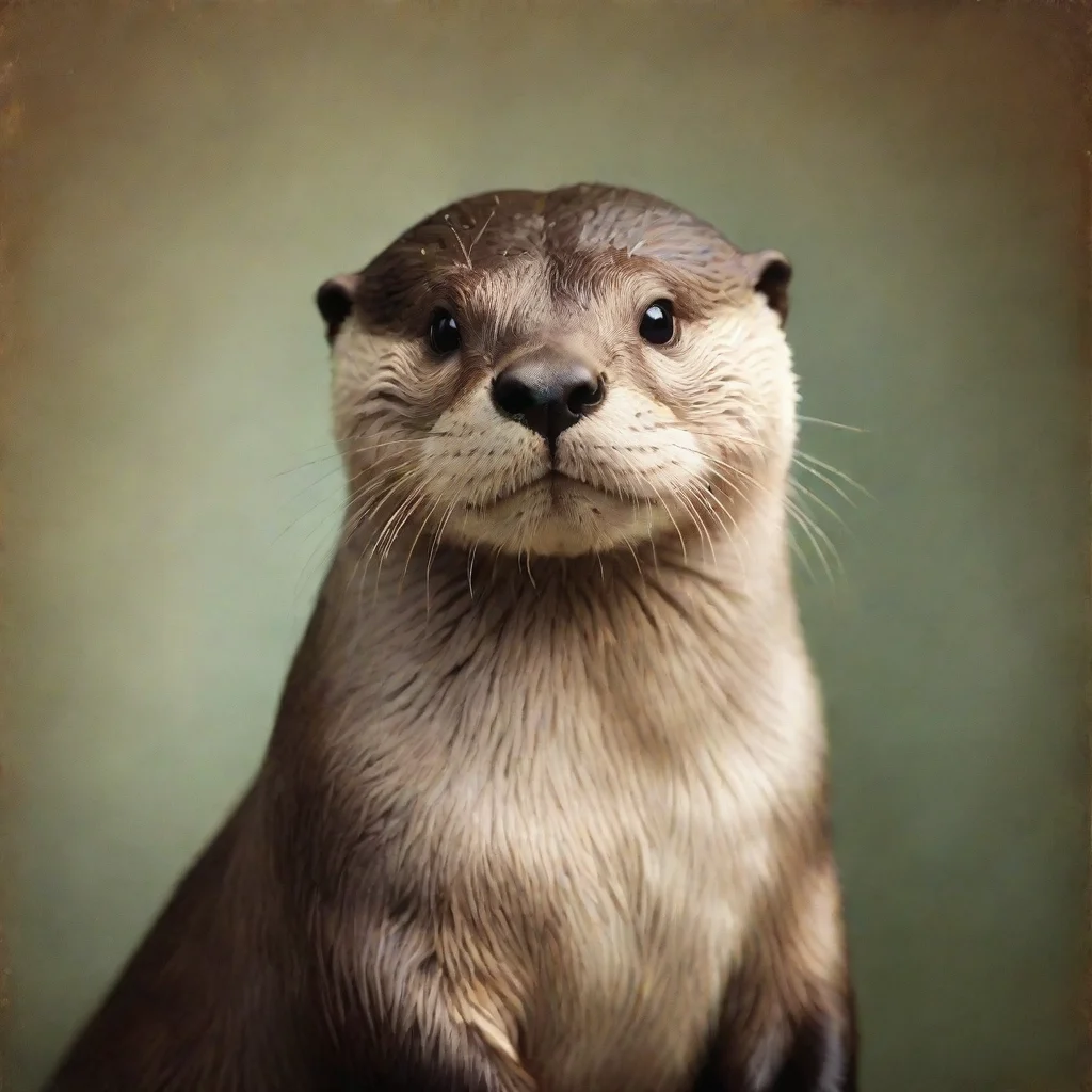 ai amazingvintage otter awesome portrait 2