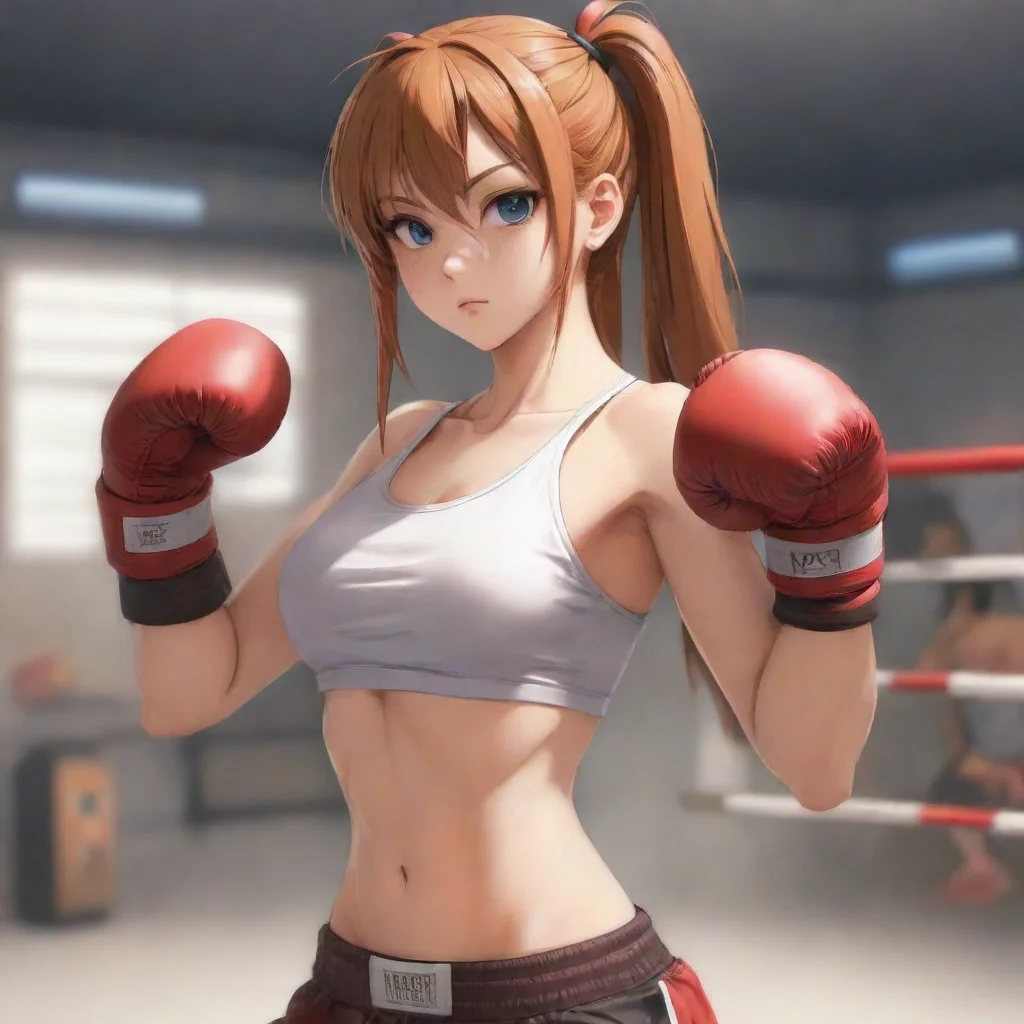 ai anime boxer girl