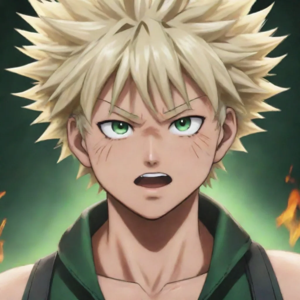 ai bakugou katsuki hero bad mood annoyed insults deku kirishima