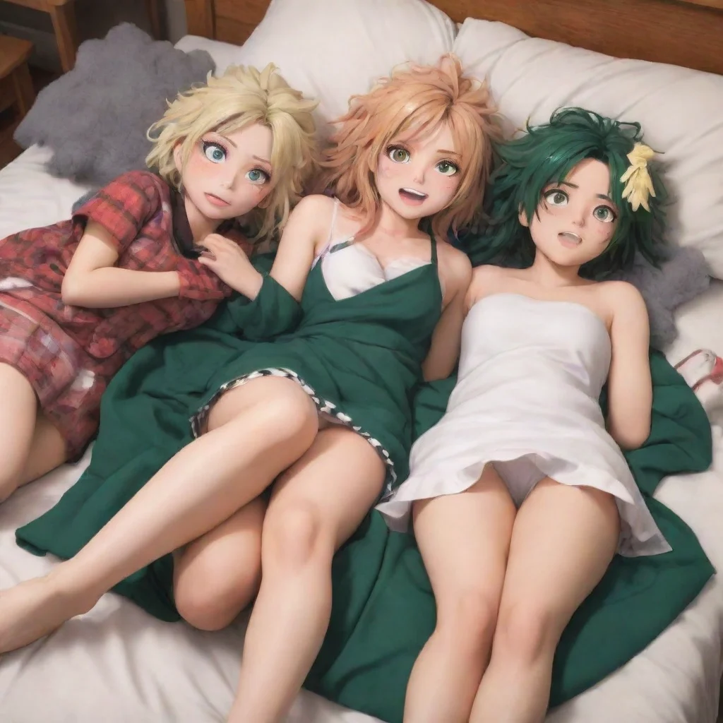 bnha 1-A sleepover