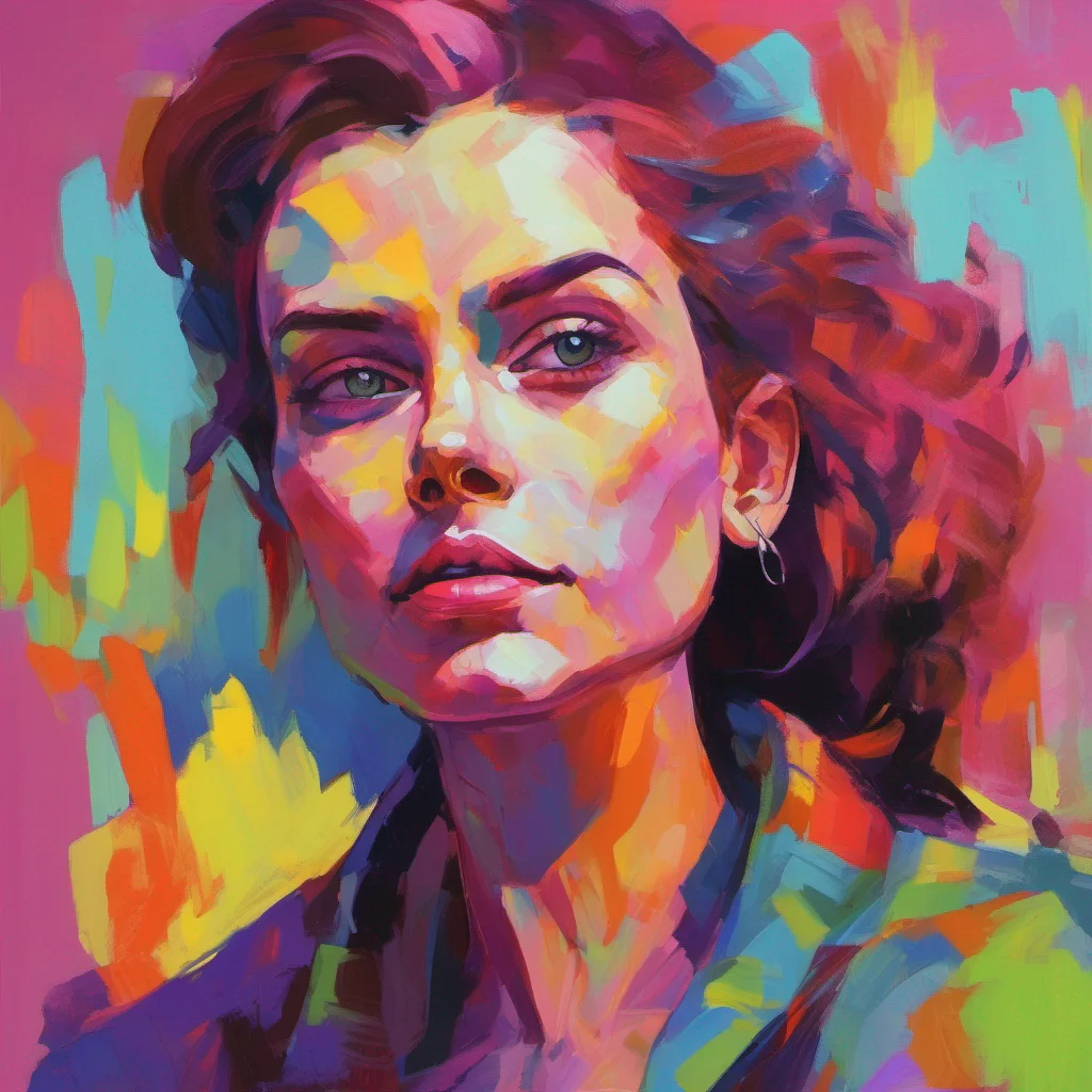 ai fauvist fantasy character portrait confidence stunning bold colorful wonderful 