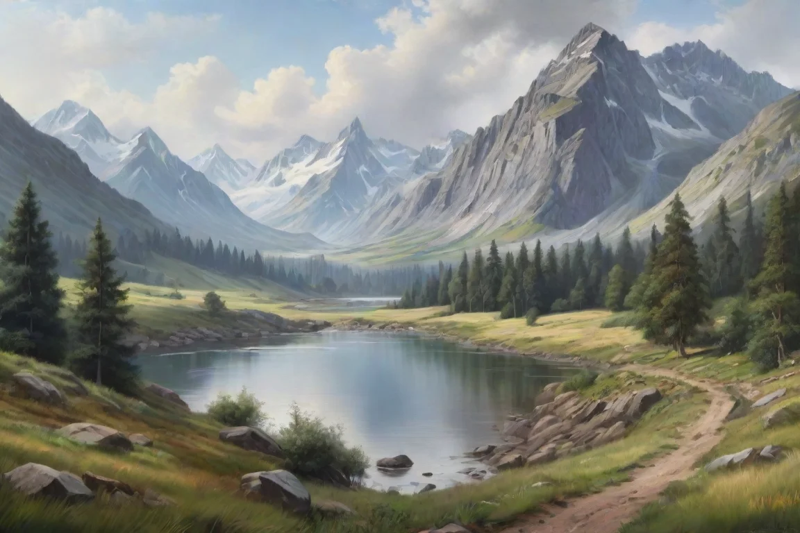 ai hyper realistic style landscape landscape