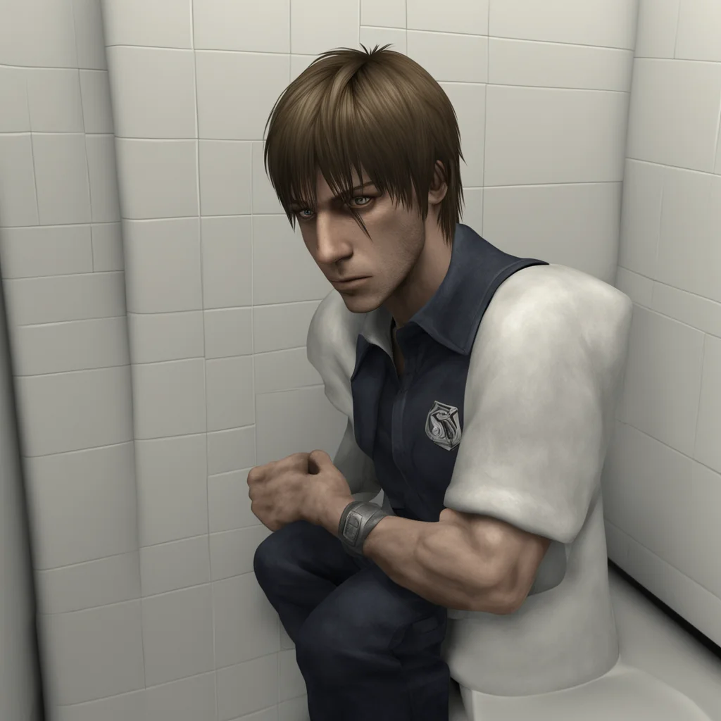 ai leon scott kennedy toilet