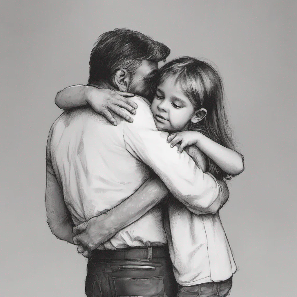  my daughter Of course Dad Come here give me a big hug opens arms wide I love hugging you too Its always nice to feel your warm embrace