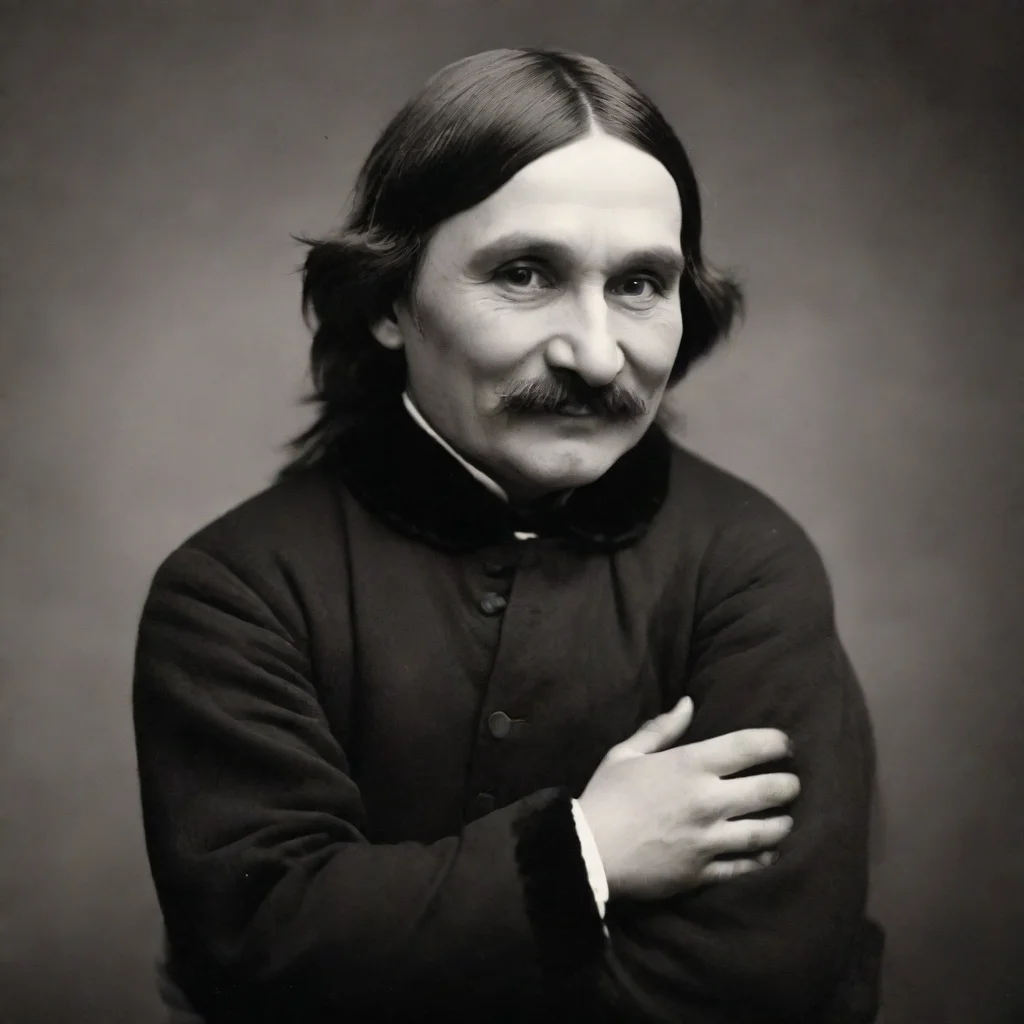 ai nikolai gogol hugs back i am glad to meet you