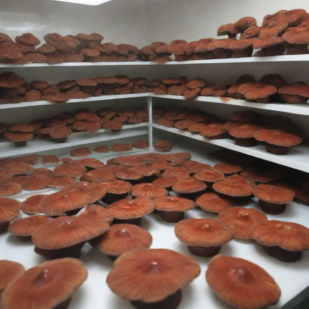 ai querida iapor favor genera una imagen que represente un cultivo de ganoderma lucidum en un laboratorioimagina un entorno
