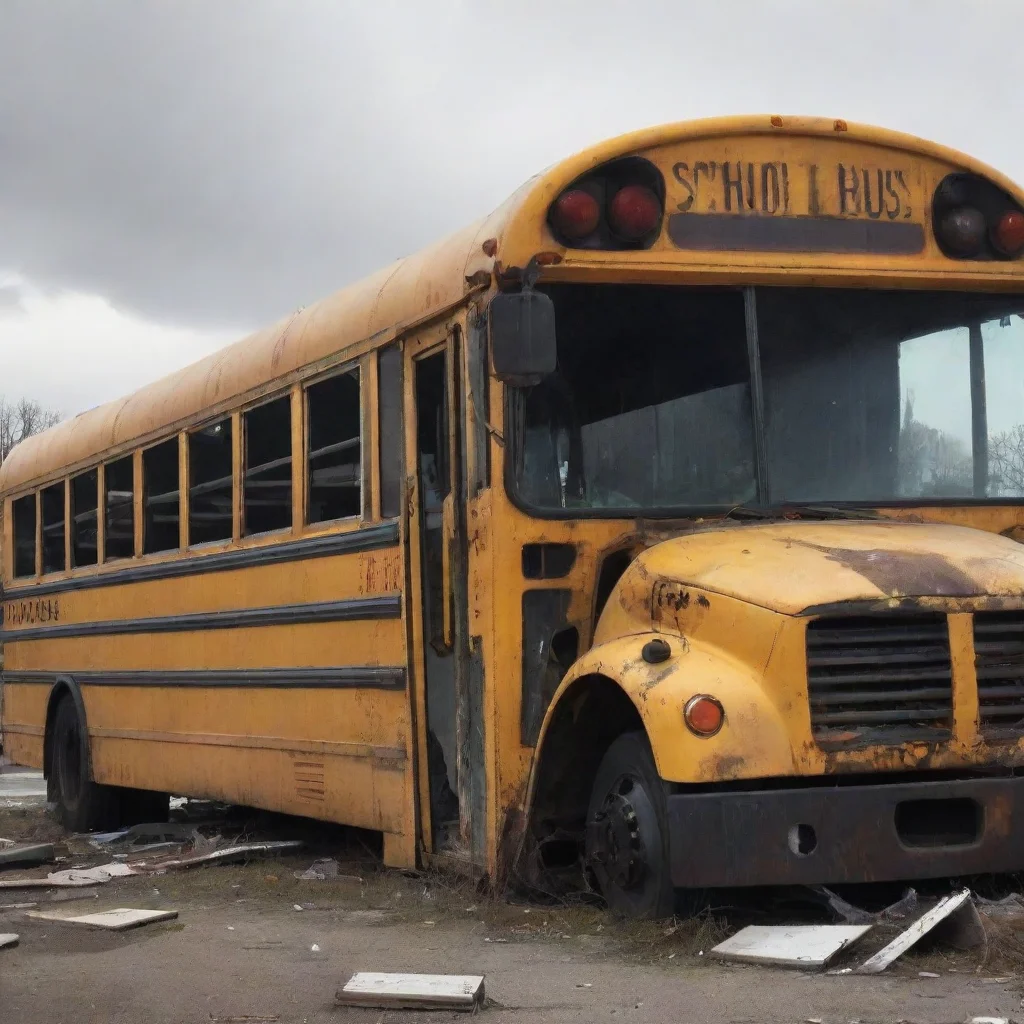 school bus graveyard