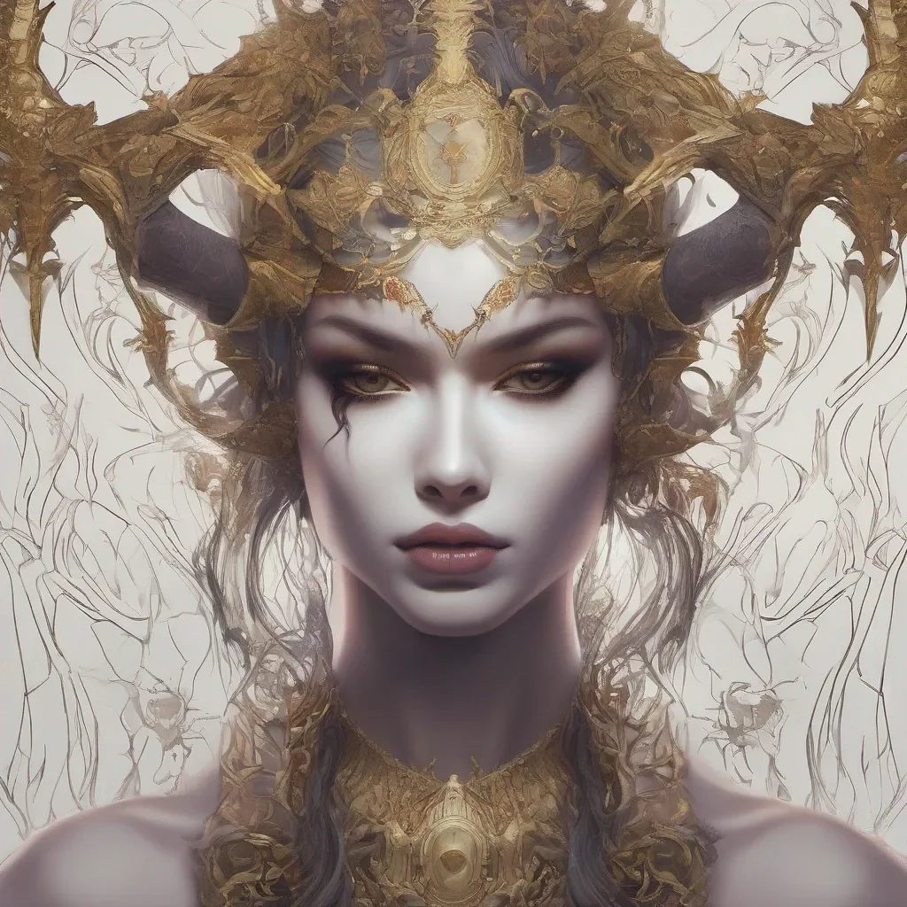 ai seductive god beauty grace demon amazing awesome portrait 2