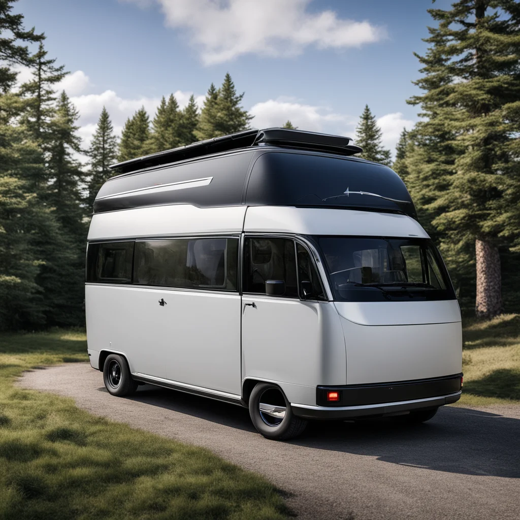 ai tesla camper van stylie cool van camping van life relaxing environment
