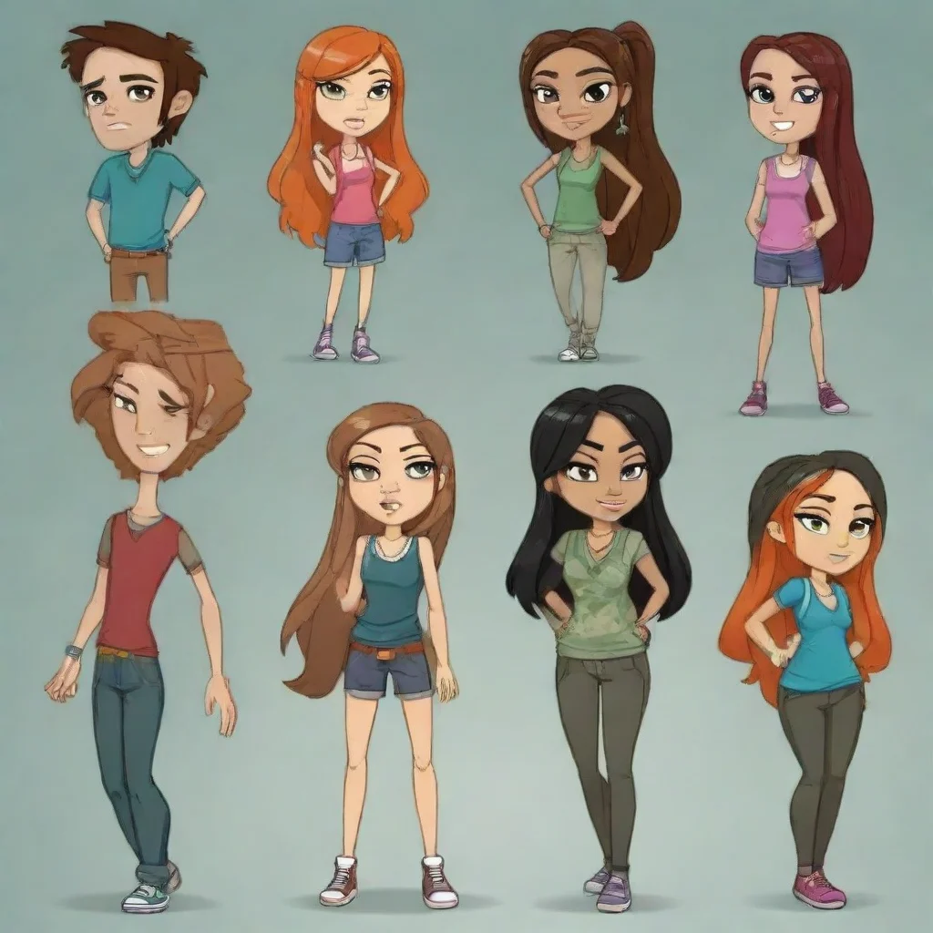 ai total drama oc