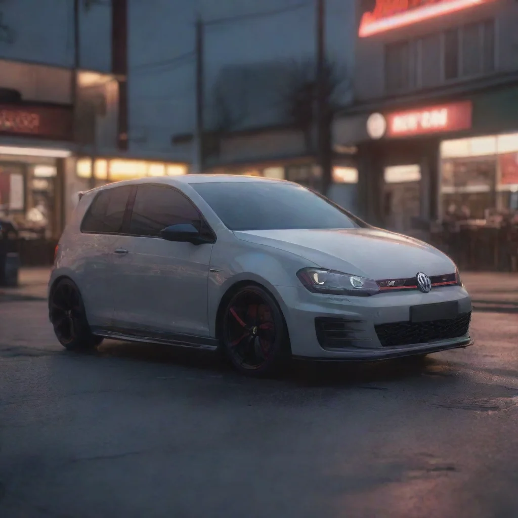 ai vw gti golf automobile