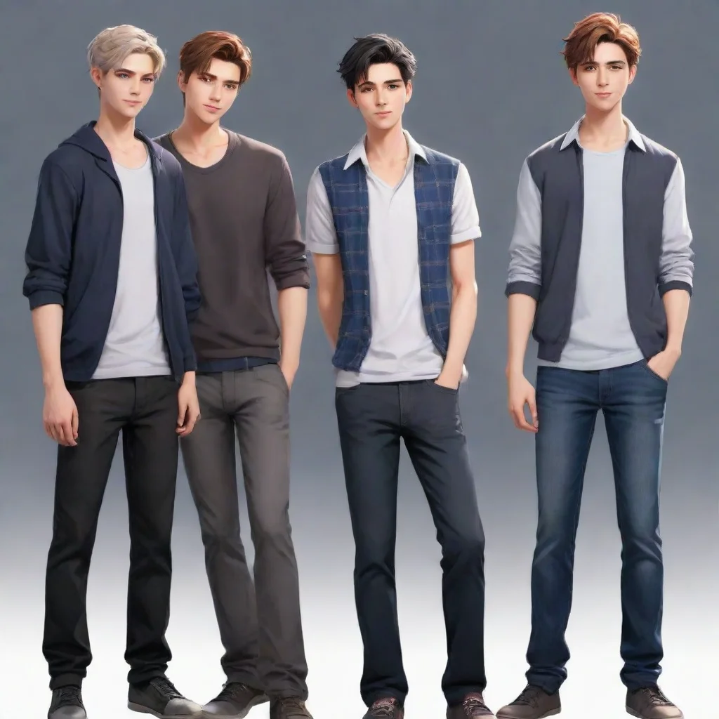 your 3 male friends