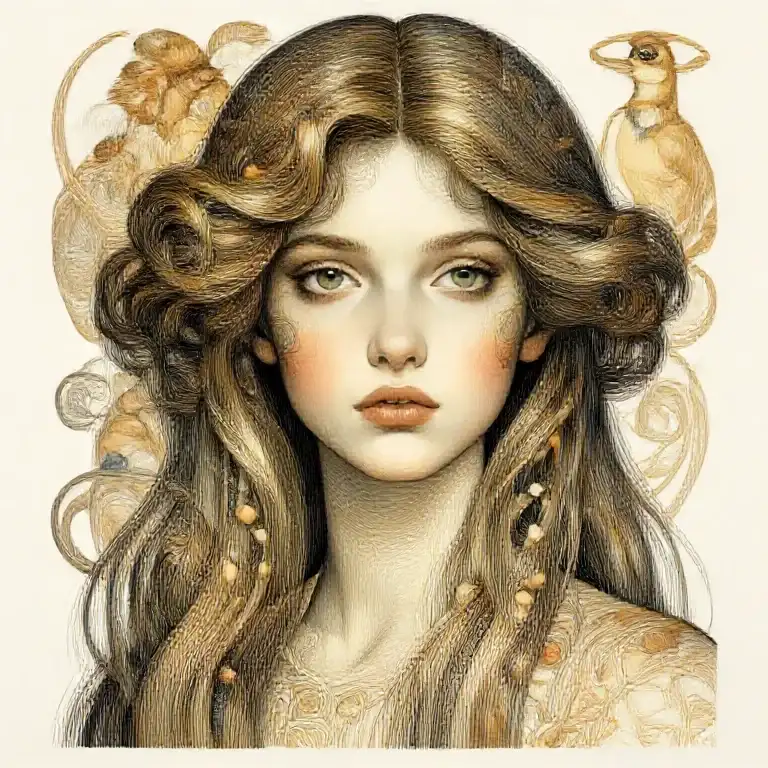 A Beautiful Illustration Of Kristanna
