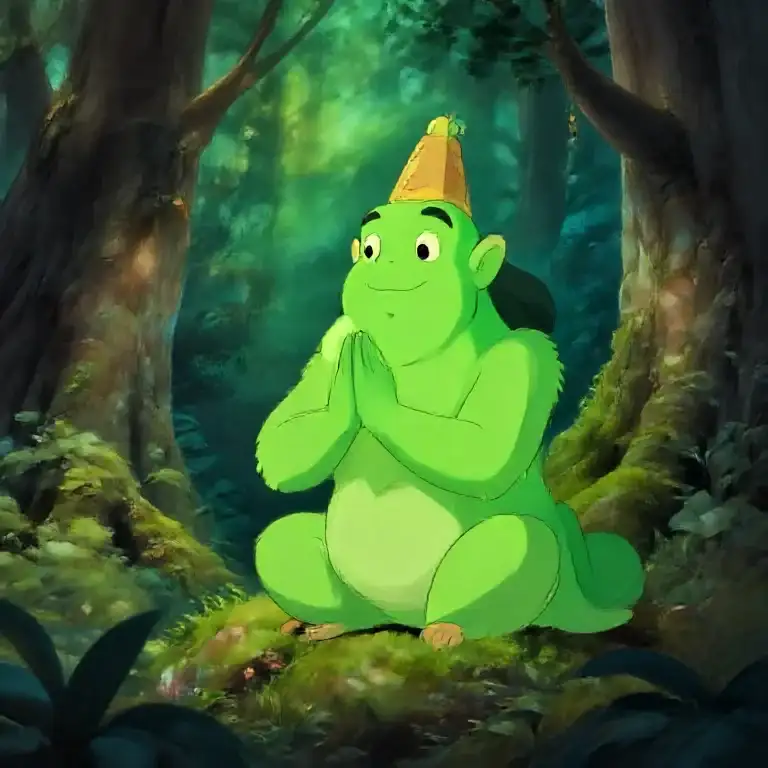 A Green Genie Ready To