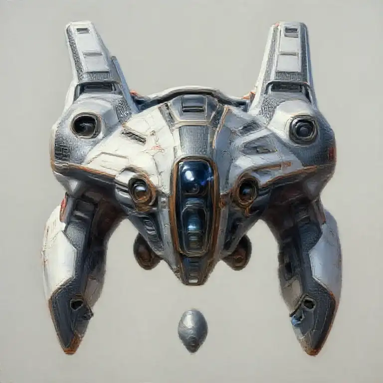 Painting Of A Scifi Jetpack