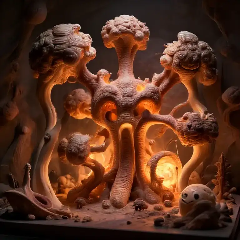 Rhizomuse Lifeforms Diorama Stunning Photo