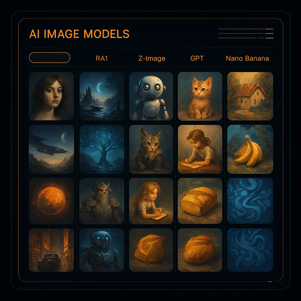 Batch Image Generator - Prompt Matrix Across Models