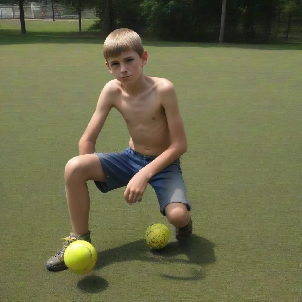 12 yo boy balls