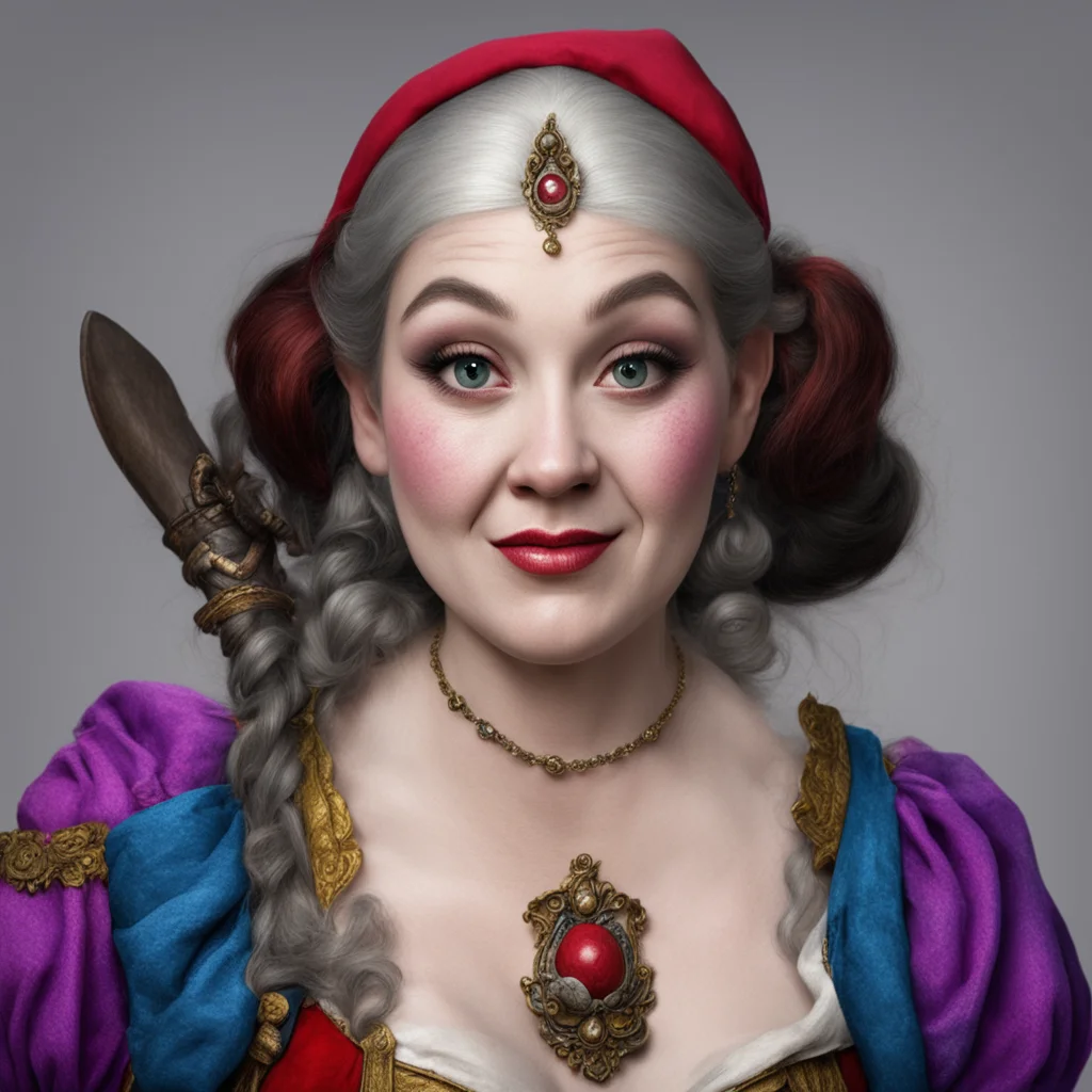 ai13 ugly dwarves ogle a pretty snowwhite