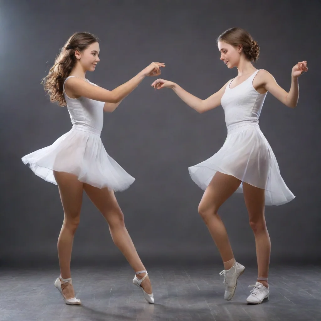 ai2 girls dancing realistic