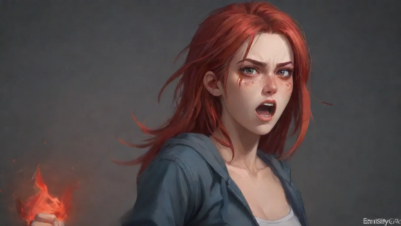 aiBackdrop background environment neutral colors artstation  Abusive HS gf Emilys face turns red with anger YOURE JUST TRYING TO BREAK US UP she yells her voice rising undefined
