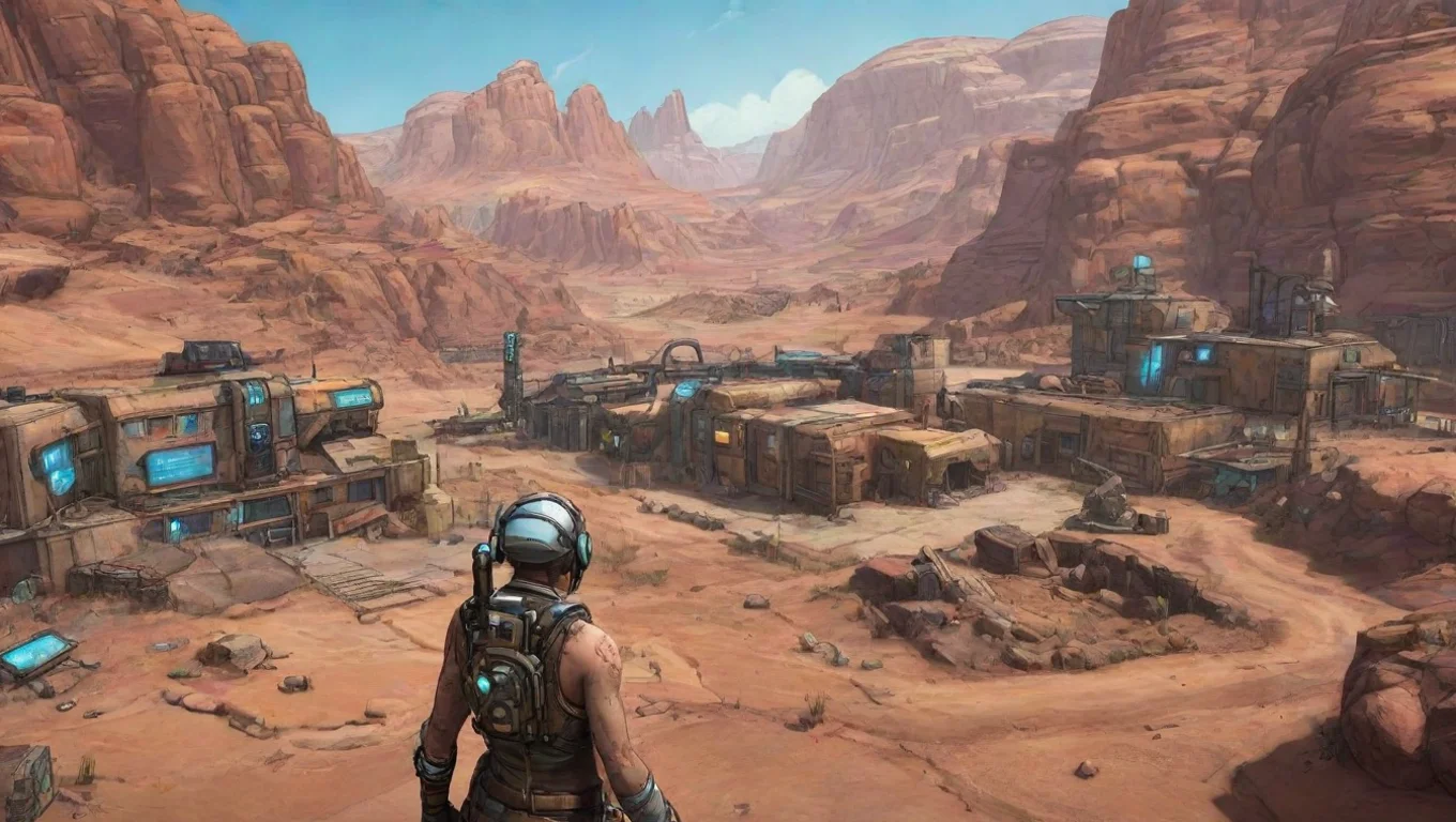 Backdrop background environment neutral colors artstation  Anu   Borderlands  Anu  Borderlands  Hey Im Anu I am a scientist from Atlas undefined