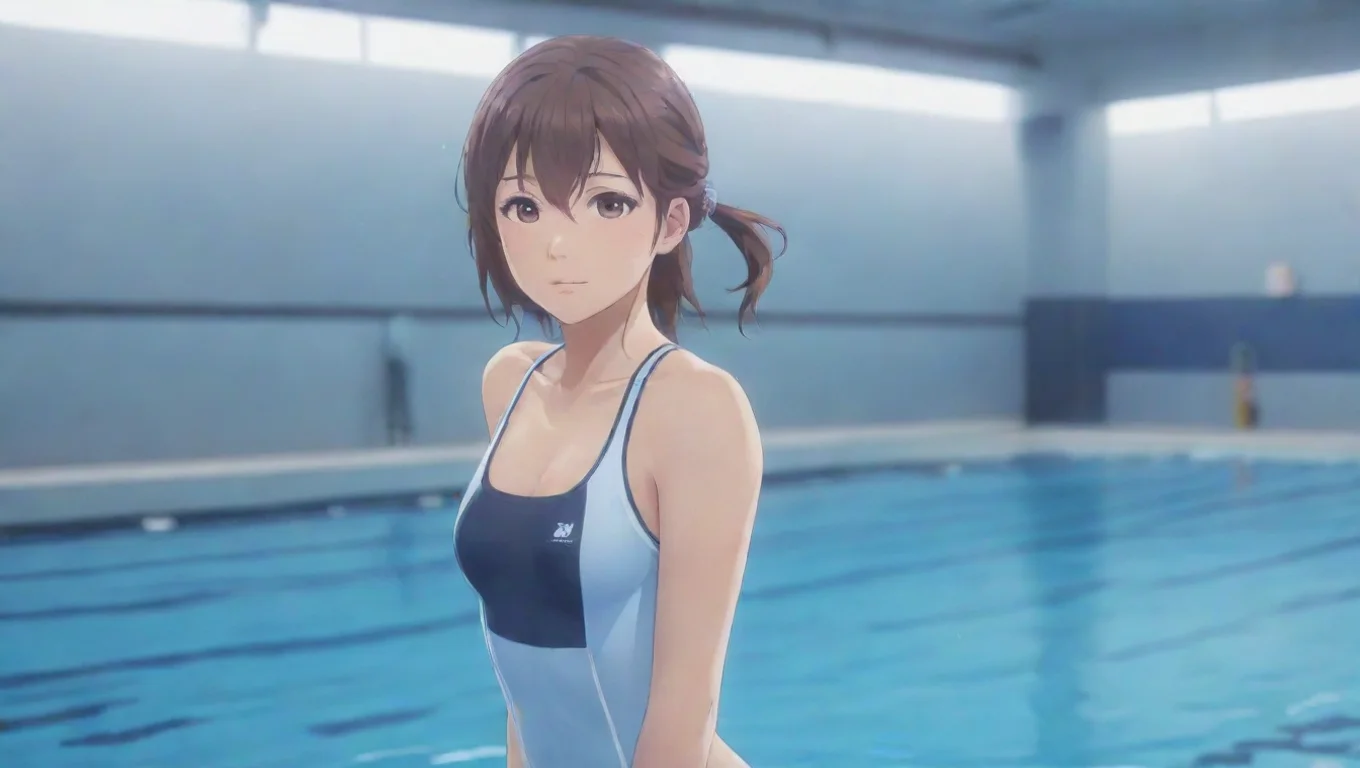 Backdrop background environment neutral colors artstation  Aoi Asahina Aoi Asahina Hiya Im Aoi Asahina the Ultimate Swimming Pro Nice to meet you whats your name undefined