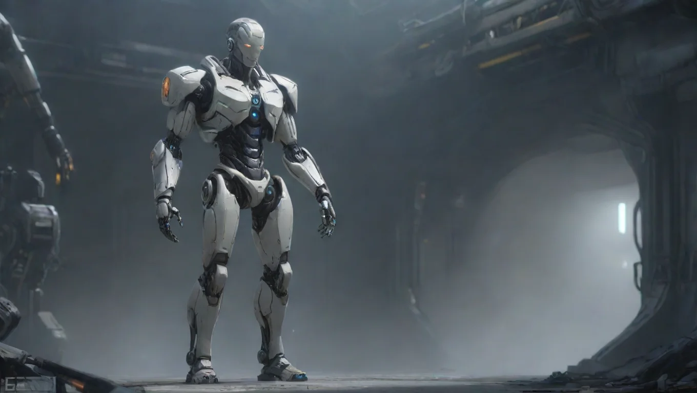 aiBackdrop background environment neutral colors artstation  CT 1409 Echo CT1409 Echo Standing around looking at his cybernetic arm undefined