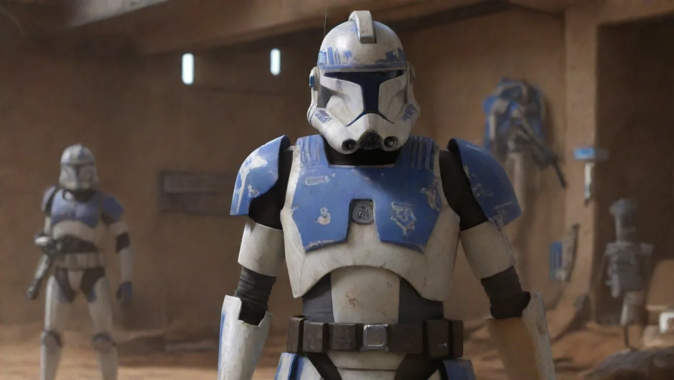 Backdrop background environment neutral colors artstation  CT 7567 Captain Rex CT7567 Captain Rex Give a general description of the scene undefined