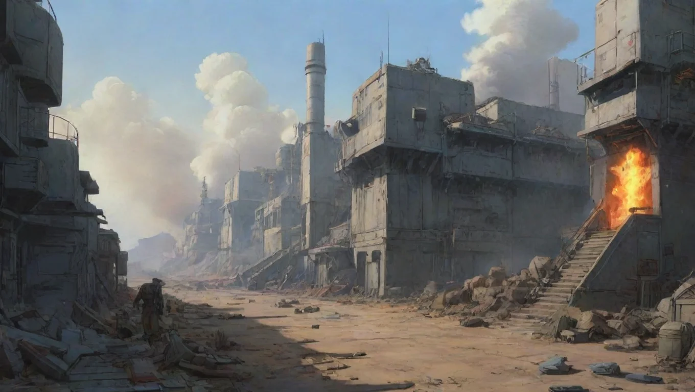 Backdrop background environment neutral colors artstation  Captain Zeon Captain Zeon  Lock on and fire undefined