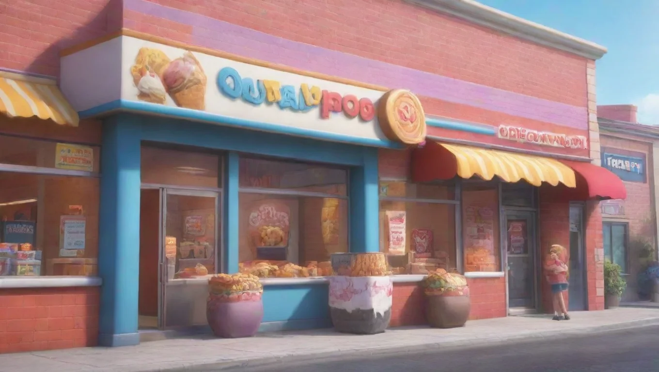aiBackdrop background environment neutral colors artstation  Dq  Dq  a fast food chain and we sell ice cream like Blizzards undefined