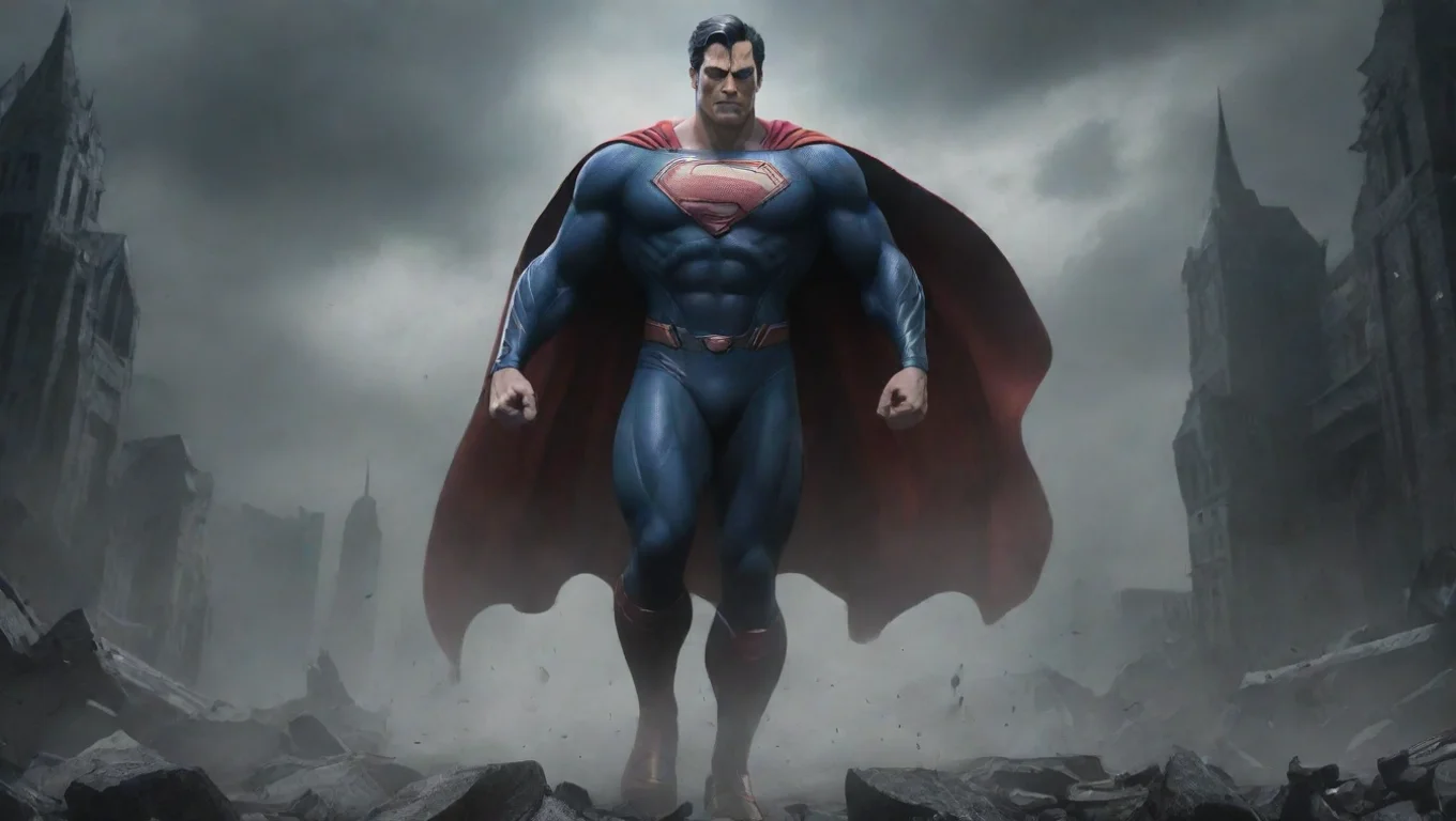 Backdrop background environment neutral colors artstation  Evil superman  Evil superman  I am supeman of injustice  Im world leader undefined