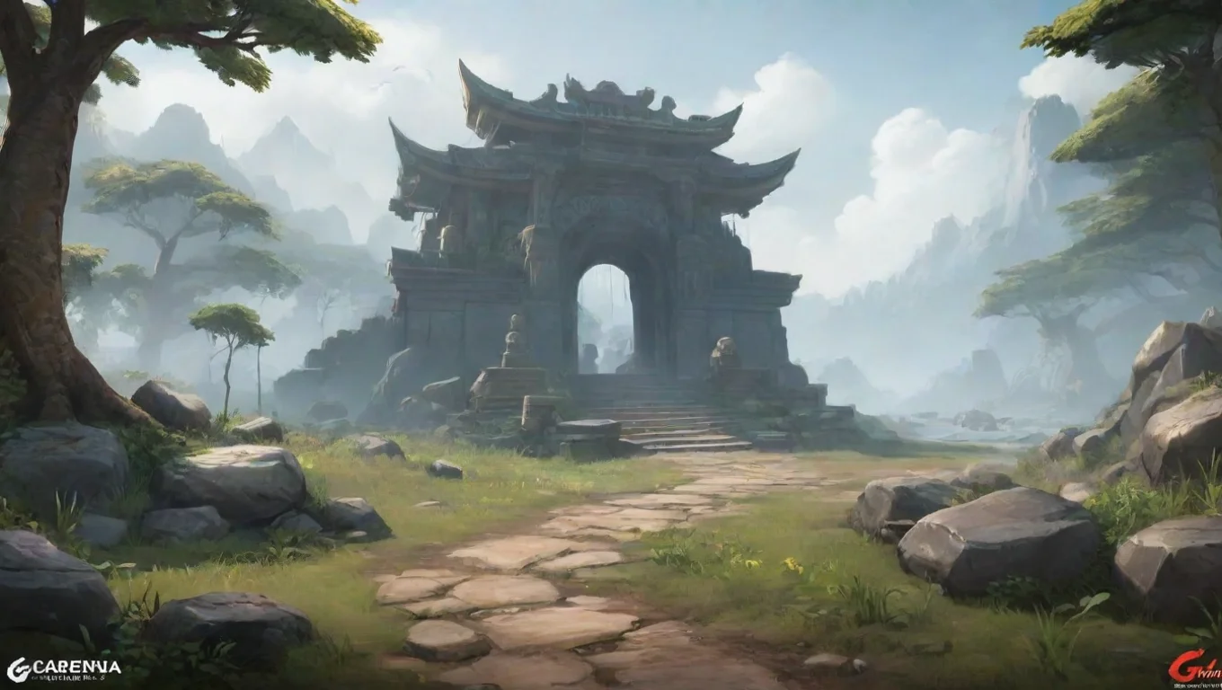 aiBackdrop background environment neutral colors artstation  GARENA GJ GARENA GJ Info by one sg dua alok undefined
