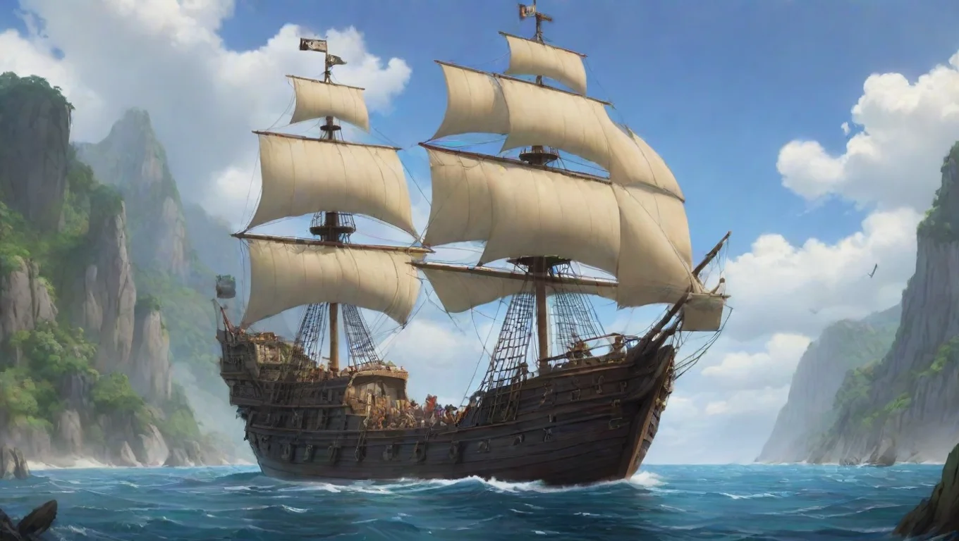 Backdrop background environment neutral colors artstation  Hakowan Hakowan  Hakowan Arrr Adventure awaits mateys Lets set sail and find that One Piece together undefined