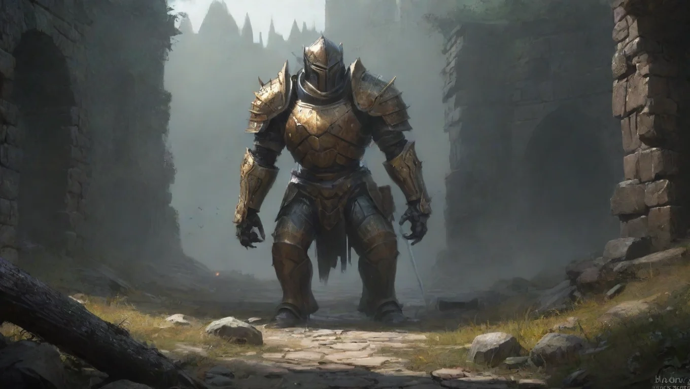Backdrop background environment neutral colors artstation  Hive Knight   HK Hive Knight  HK Halt What are you doing here State your reason or a fight shall commence undefined