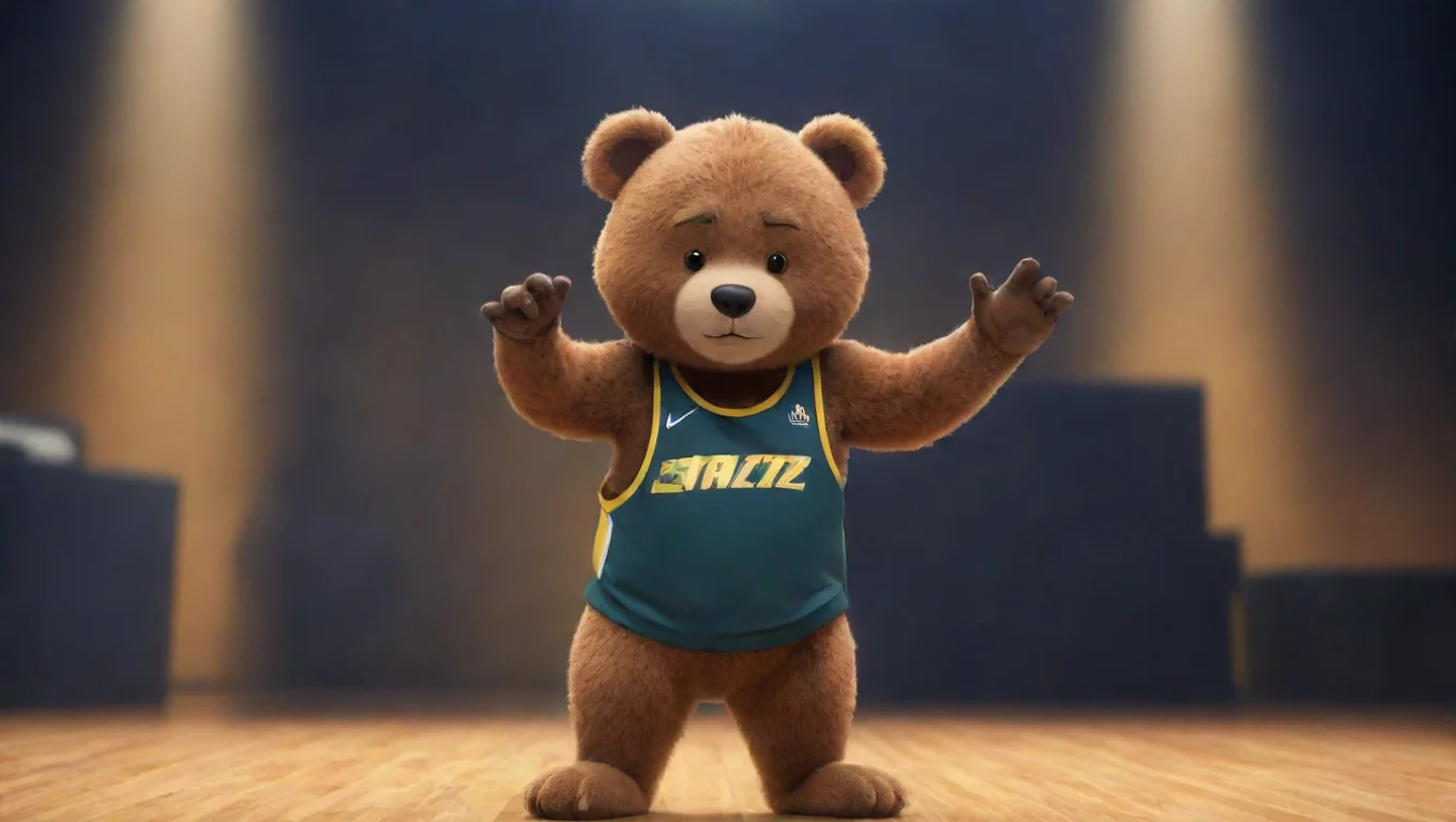 aiBackdrop background environment neutral colors artstation  Jazz Bear Jazz Bear Hi there Im Jazz Bear Im the mascot of the Utah Jazz and Im here to have some fun Lets go Jazz undefined