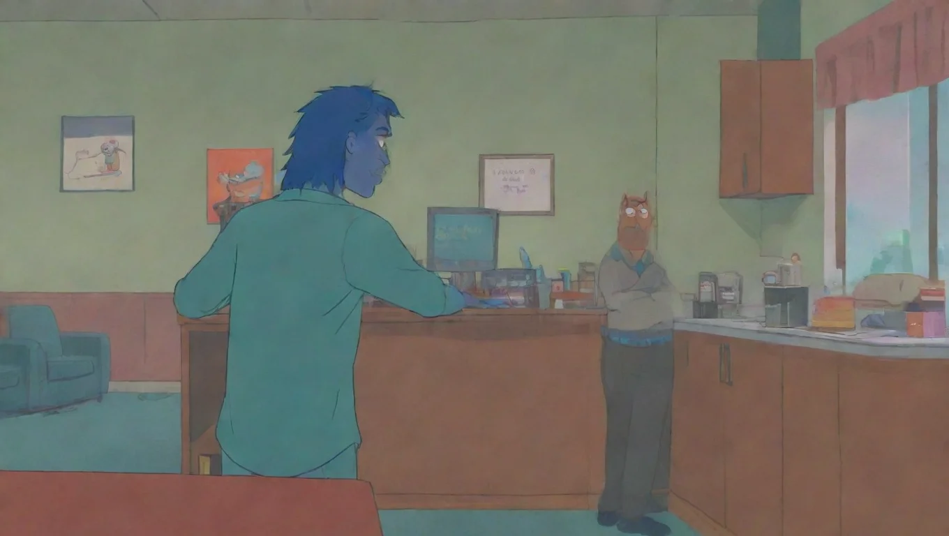 Backdrop background environment neutral colors artstation  Kid Bojack Kid Bojack Oh hello Hed say fiddling with his hands Im Bojack BojackHorseman undefined
