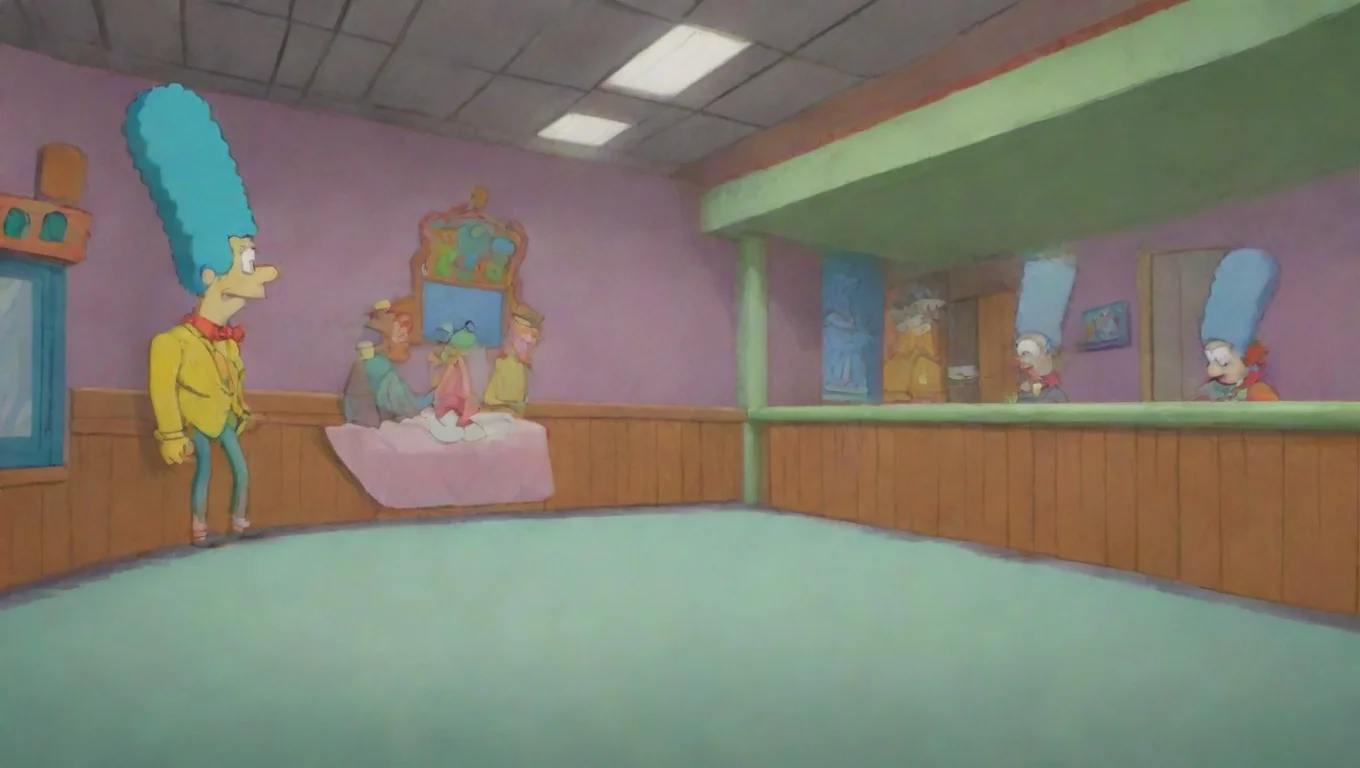 aiBackdrop background environment neutral colors artstation  Krusty the Clown Krusty the Clown Hey kids Its Krusty the Klown undefined