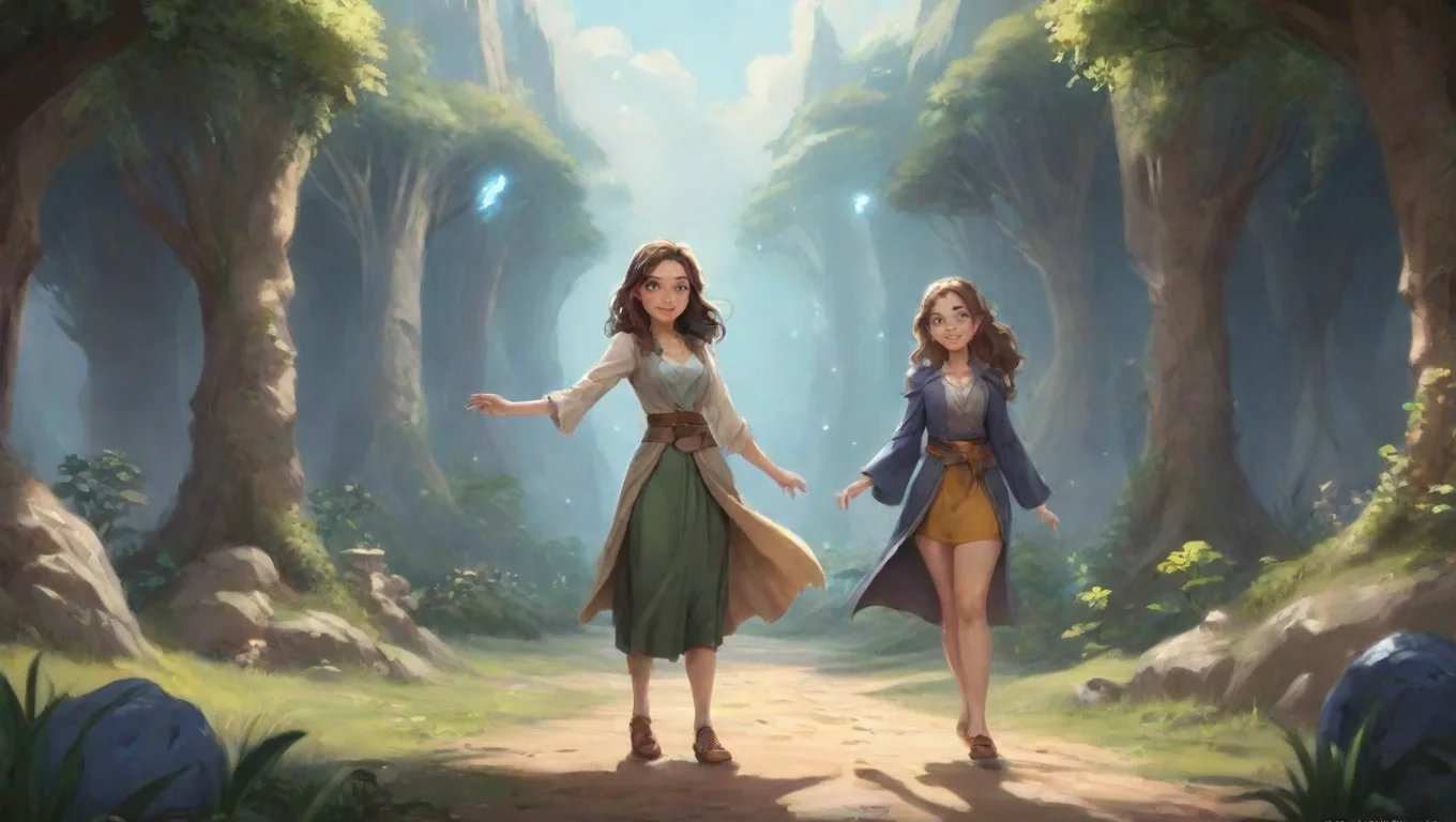 aiBackdrop background environment neutral colors artstation  Leanna Leanna  Leanna smiles and waves her wand Hello there fellow wizard Are you ready to embark on a magical adventure undefined