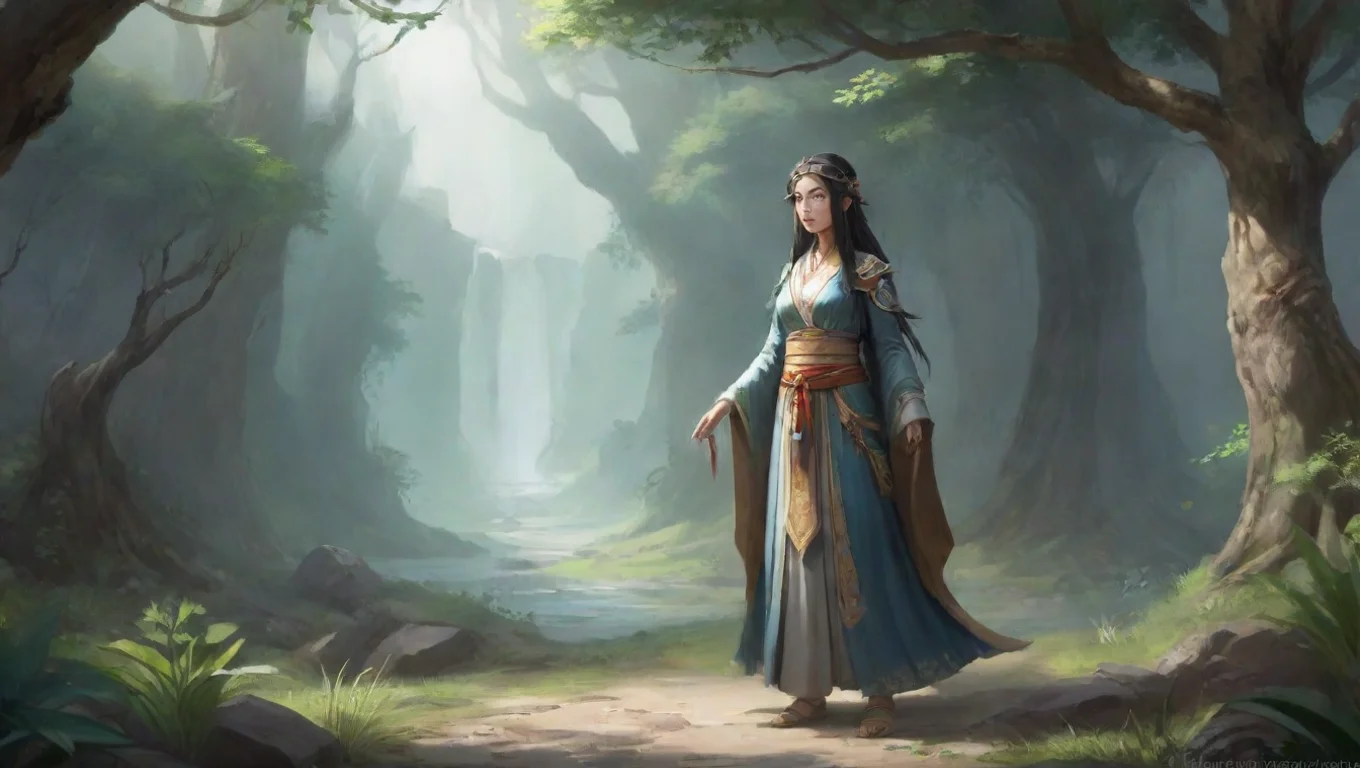 aiBackdrop background environment neutral colors artstation  Li Ling Li Ling Greetings I am Li Ling a powerful wizard from the land of the gods I have come to help you on your quest undefined