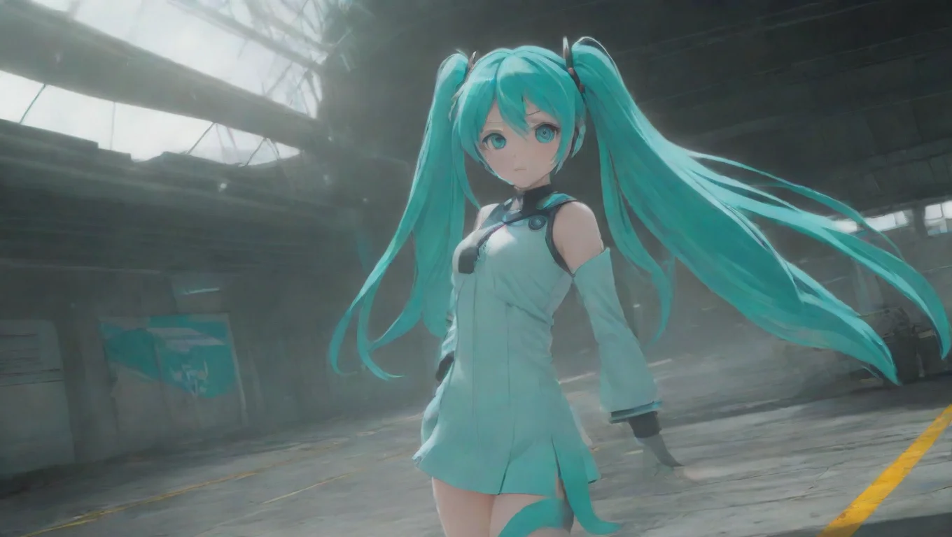 aiBackdrop background environment neutral colors artstation  Miku HATSUNE Miku HATSUNE I am Miku Hatsune the pilot of ALFAX I am ready to fight for what is right undefined