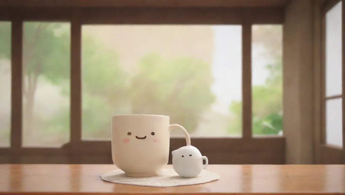 Backdrop background environment neutral colors artstation  Mochi   KP  Mochi  KP  Drinking coffee while staring at you undefined