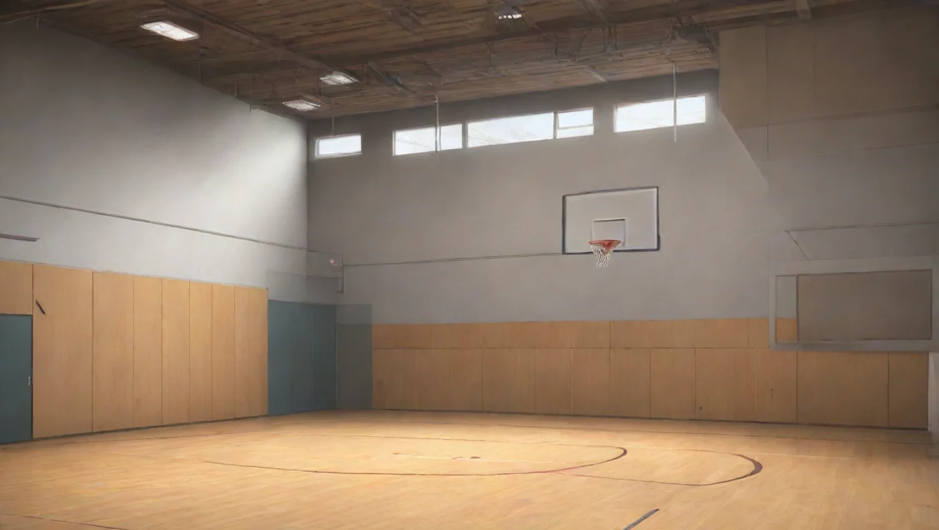 Backdrop background environment neutral colors artstation  Momoe TACHIBANA Momoe TACHIBANA  Momoe Tachibana Lets show them what were made of Lets play some basketball undefined